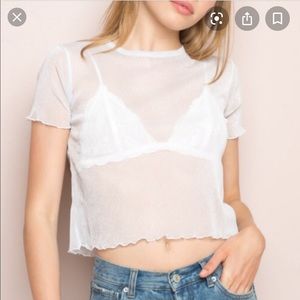 Brandy Melville Glitter Top